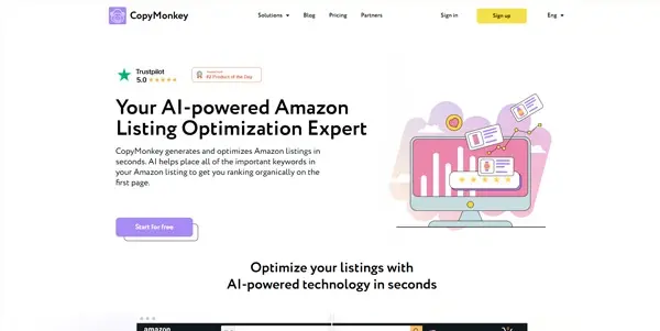 Screenshot of CopyMonkey