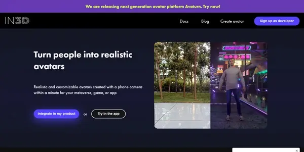 Screenshot of In3D