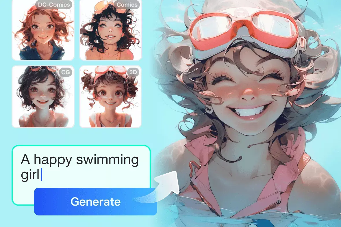 Screenshot of insMind AI Image Generator