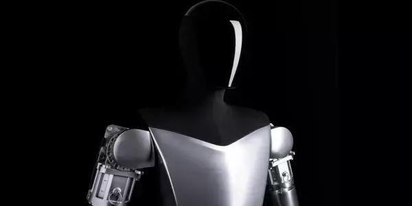 Screenshot of Tesla Optimus
