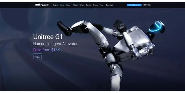 Screenshot of Unitree G1